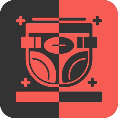 Modern b 'nin vektör illüstrasyonu eksik simgesi