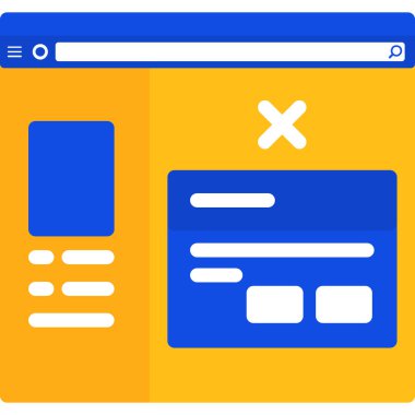 Web tasarım sayfası renk simgesi