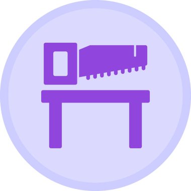 Gördüm. Web simgesi basit illüstrasyon