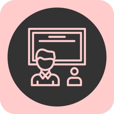 seo modern simgesinin vektör illüstrasyonu