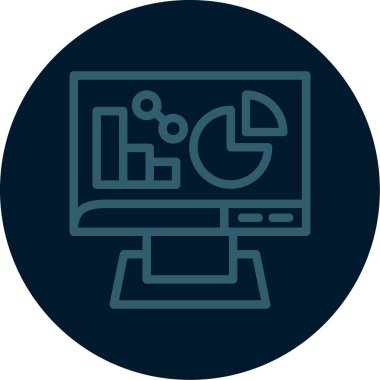 vektör izleyici simgesi illüstrasyonu