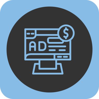 vektör çizim tasarım Doları simgesinin