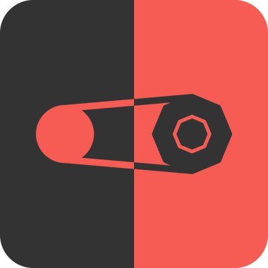 Bir roket simgesinin vektör çizimi