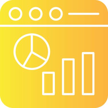 seo modern simgesinin vektör illüstrasyonu