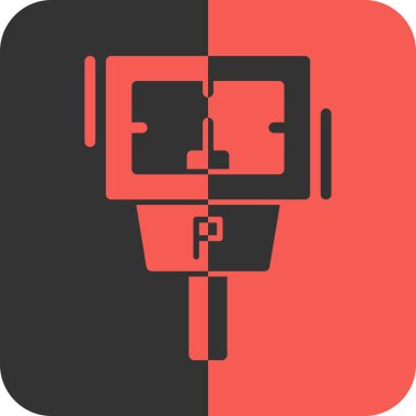 Kamera simgesi soyut bir grupta izole edildi