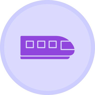 tren simgesi, vektör illüstrasyonu