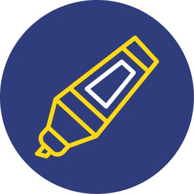 kalem simgesinin vektör illüstrasyonu