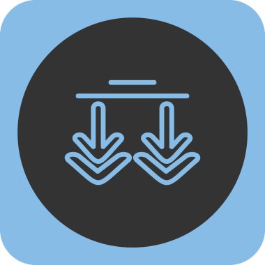 Soyut arkaplan grubuna izole edilmiş simge indir