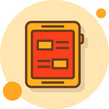 Dijital Pazarlama. Web simgesi basit illüstrasyon