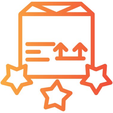 Yıldız. Web simgesi basit illüstrasyon