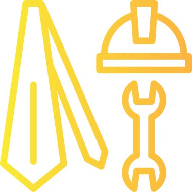 Kask simgesi vektör illüstrasyonu