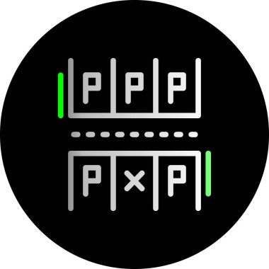 seo modern simgesinin vektör illüstrasyonu