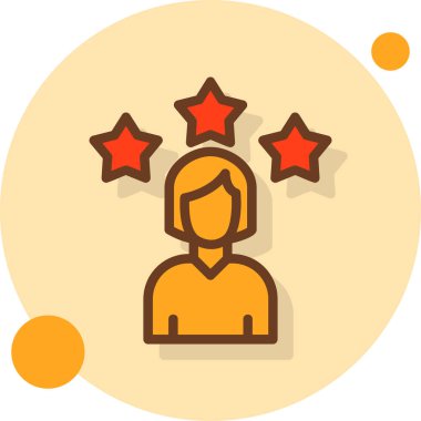 Müşteri değerlendirme vektör illüstrasyonu