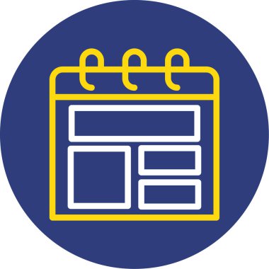 Web sayfası simgesi, vektör illüstrasyon tasarımı