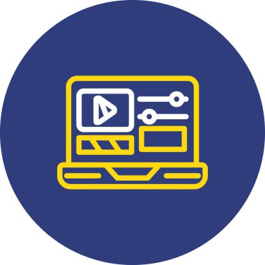 seo modern simgesinin vektör illüstrasyonu