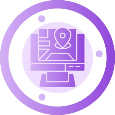 izleyici simgesi, vektör illüstrasyonu