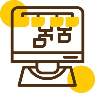 seo modern simgesinin vektör illüstrasyonu