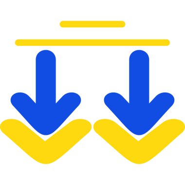 Okları yönlendir. simge çizimi