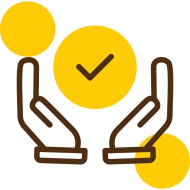 Tek bir izole simgenin vektör illüstrasyonu