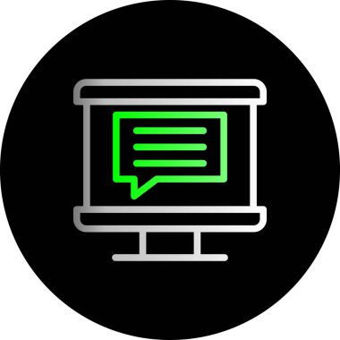 dizüstü bilgisayar simgesi, vektör illüstrasyonu