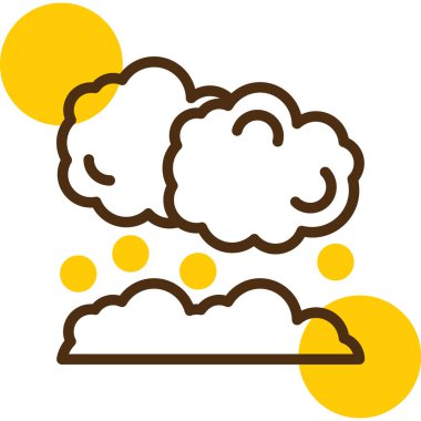 bulut web simgesi basit illüstrasyon