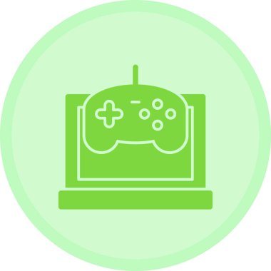 Moda biçimi izole edilmiş arkaplanda oyun denetleyici simgesi