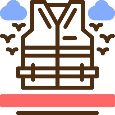 Hayvan. Web simgesi basit illüstrasyon