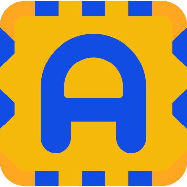 Alfabe için bir arkaplanın vektör çizimi