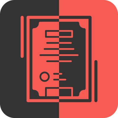 dosya belge simgesi, vektör tasarımı