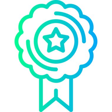 Ödül. Web simgesi basit illüstrasyon