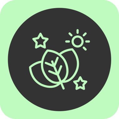 Modern simgenin vektör illüstrasyonu