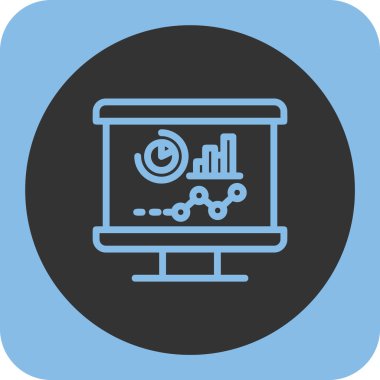 seo modern simgesinin vektör illüstrasyonu