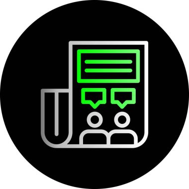 pil vektör illüstrasyonu