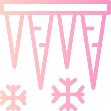 Dondurma. Web simgesi basit tasarım