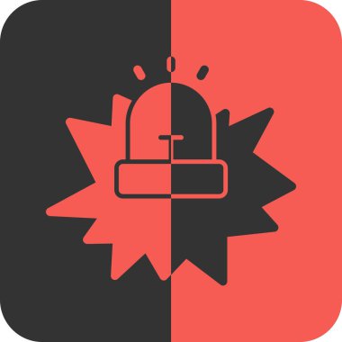 Uyarı uyarısı simgesi - ana hatlar biçiminde