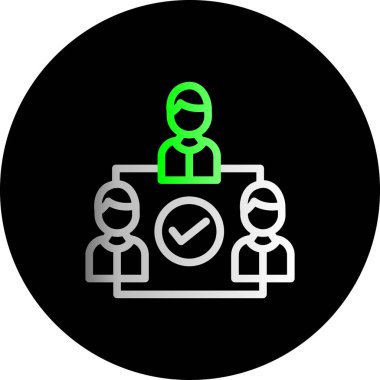 vektör insanlar simge illüstrasyonu