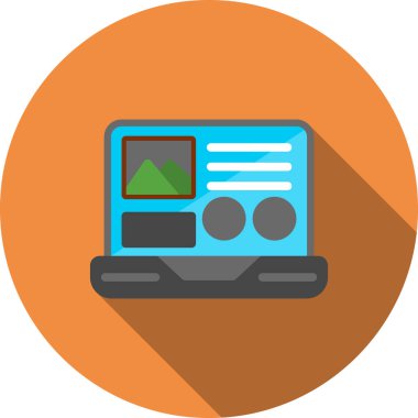 Modern eğitim ikonunun vektör illüstrasyonu