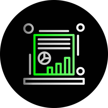 seo modern simgesinin vektör illüstrasyonu