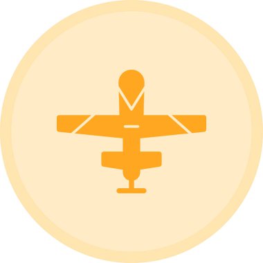 Uçak. Web simgesi basit illüstrasyon