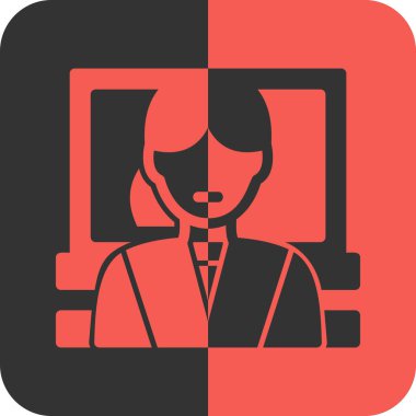 İş simgesi finansmanının vektör illüstrasyonu