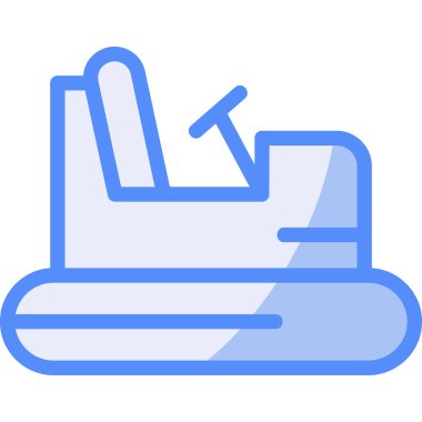 Gemi simgesi, basit vektör çizimi