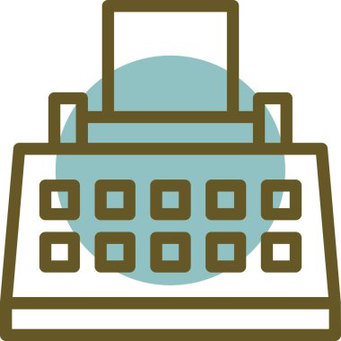 Hesap makinesi simgesi, illüstrasyon, beyaz arkaplan üzerindeki vektör