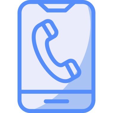 Telefon simgesi vektör resimleme çağrısı