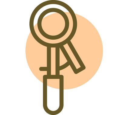 Anahtar simgesinin vektör illüstrasyonu