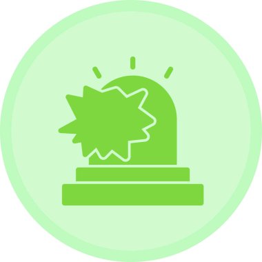 bitkinin yeşil simgesi, vektör illüstrasyonu