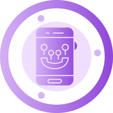 akıllı saat modern simge, vektör illüstrasyonu