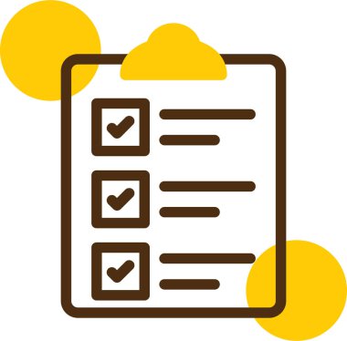 Belge. Web simgesi basit illüstrasyon