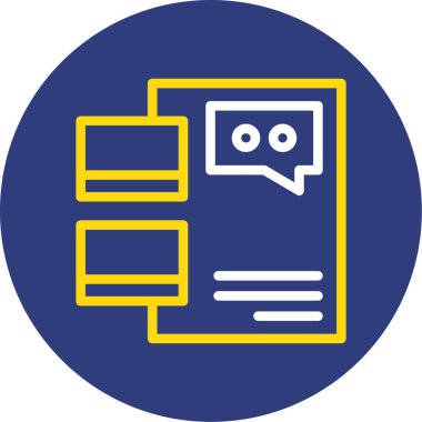 seo modern simgesinin vektör illüstrasyonu