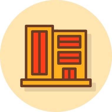 cabinet web icon vector illustration