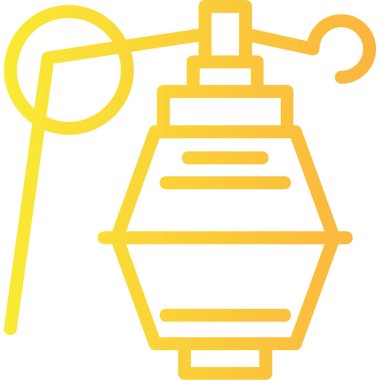 Lamba. Web simgesi basit illüstrasyon